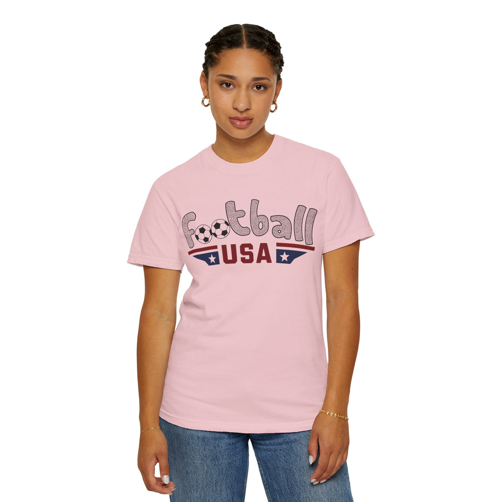 Women’s Football USA Tee on Comfort Colors®