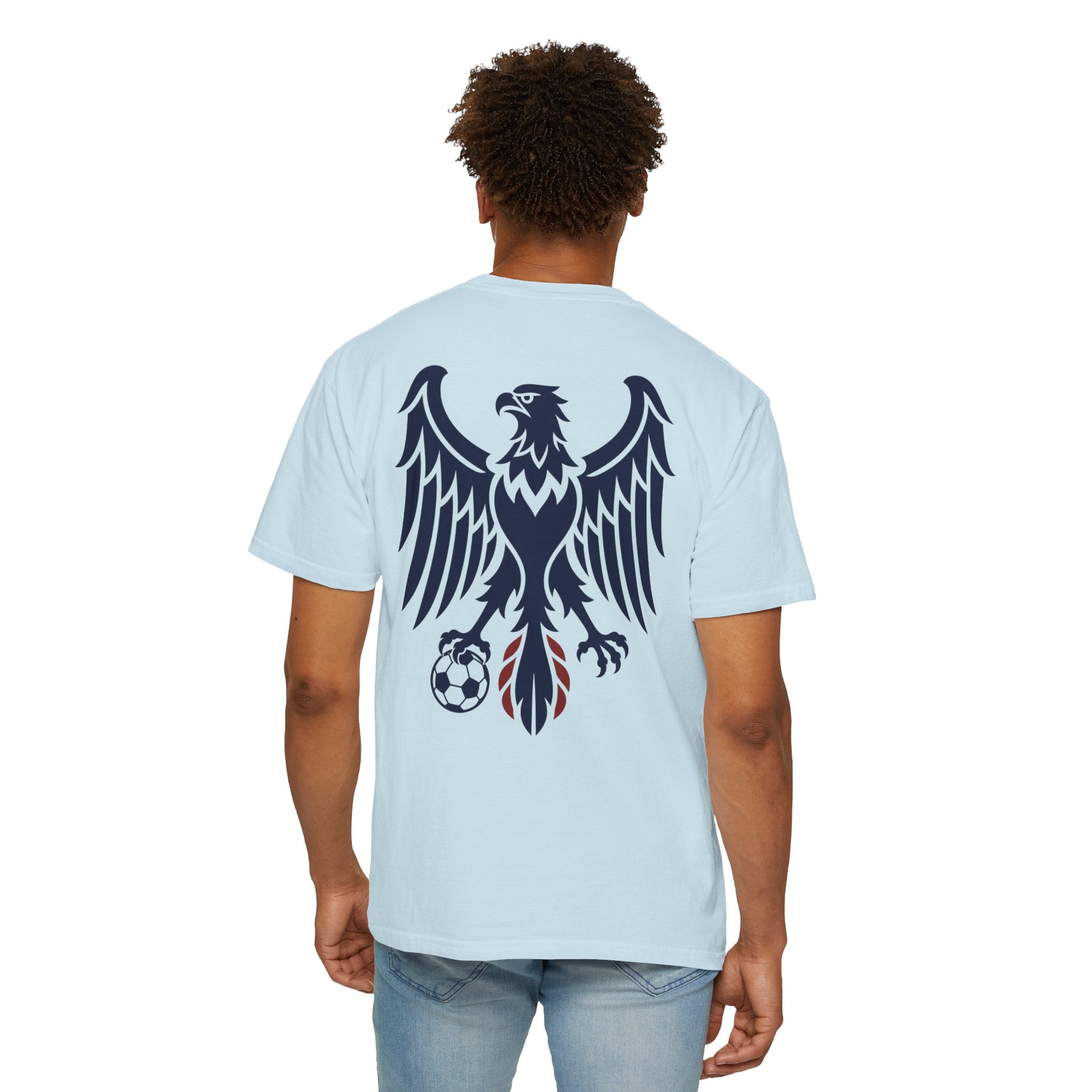 Men’s Football USA Spread Eagle on Comfort Colors® Tee