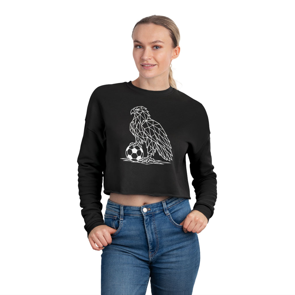 Footie Eagle Cropped Sweatshirt