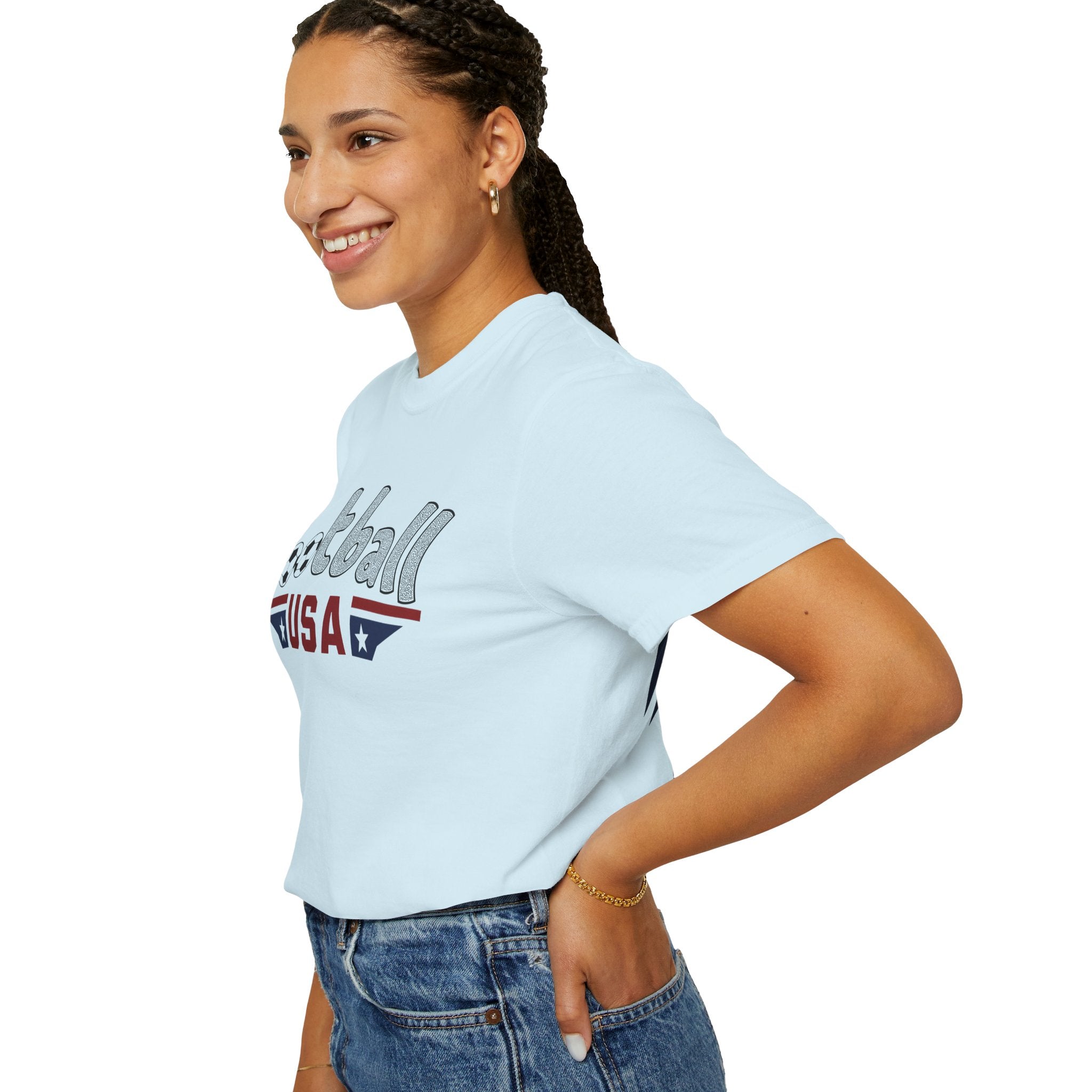 Women’s Football USA Tee on Comfort Colors®