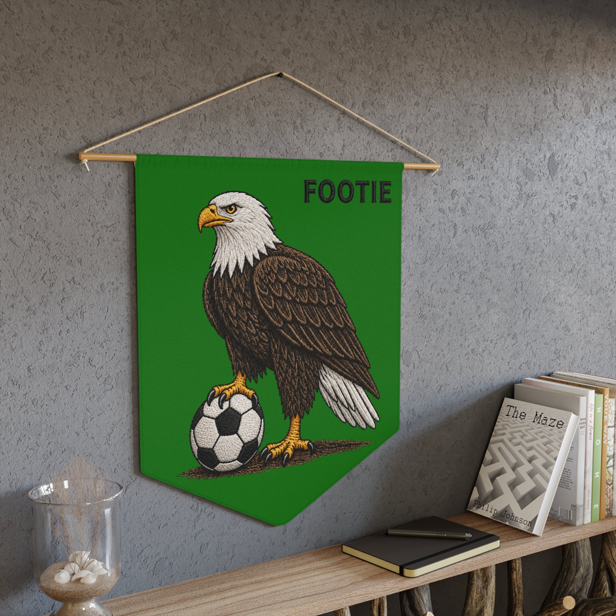 Footie Eagle Pennant