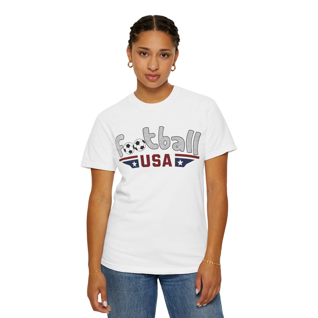 Women’s Football USA Tee on Comfort Colors®