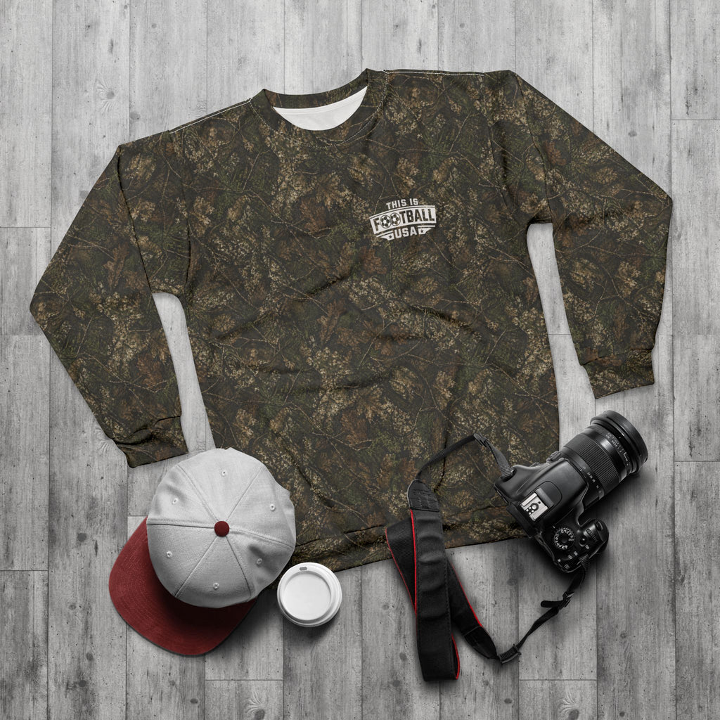 Hidden Eagle Forest Camo Crewneck