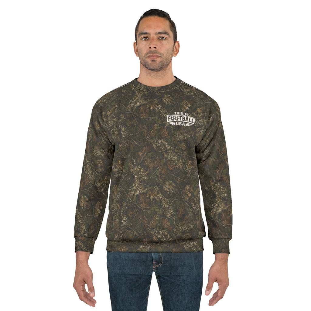 Hidden Eagle Forest Camo Crewneck