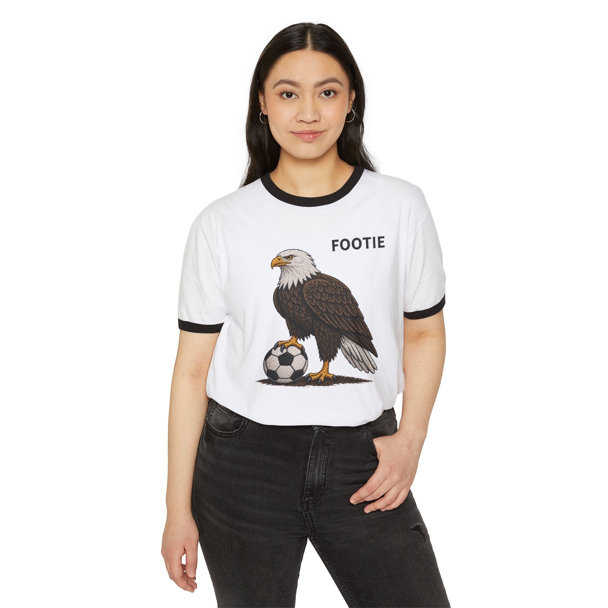 Women's Footie Ringer