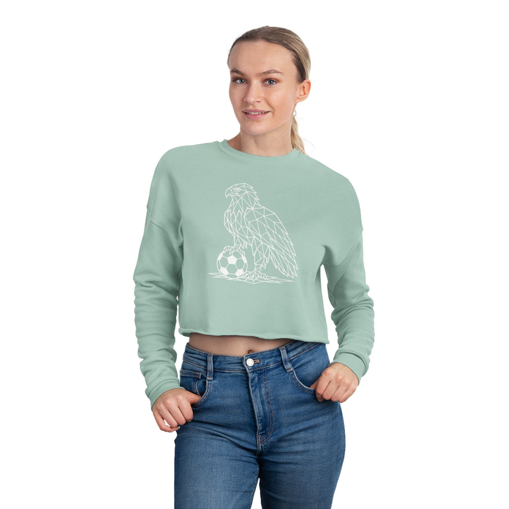 Footie Eagle Cropped Sweatshirt