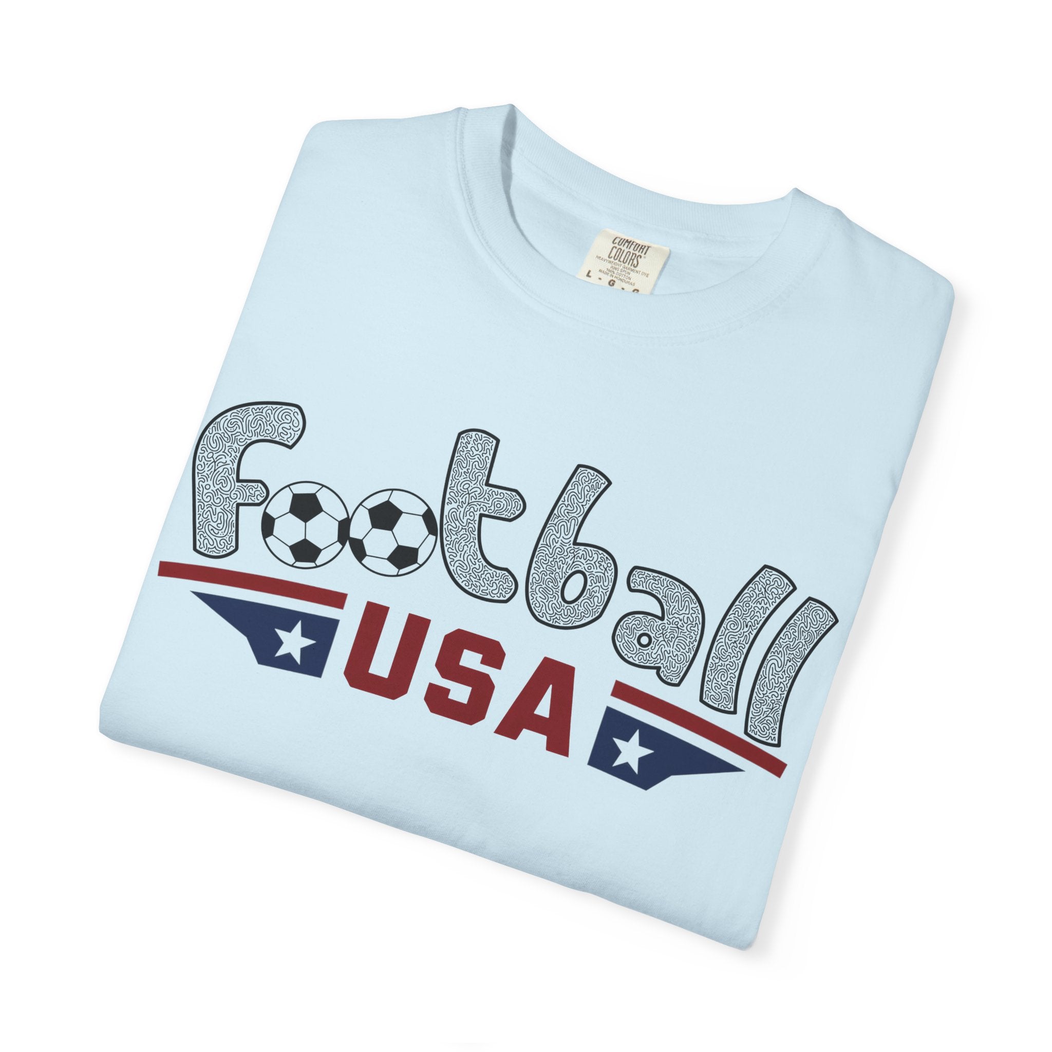 Men’s Football USA Spread Eagle on Comfort Colors® Tee