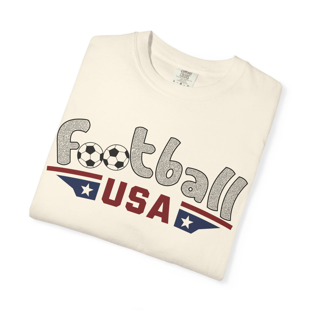 Men’s Football USA Spread Eagle on Comfort Colors® Tee