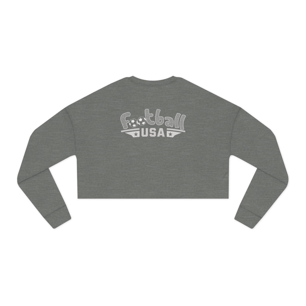 Footie Eagle Cropped Sweatshirt
