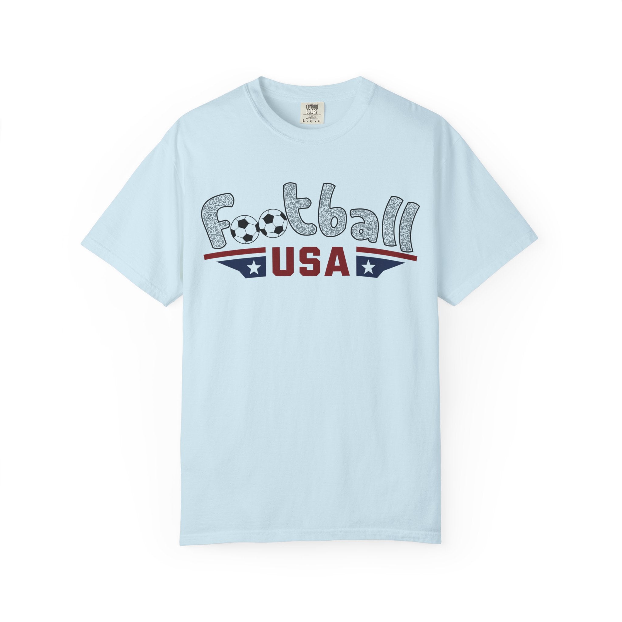 Women’s Football USA Tee on Comfort Colors®