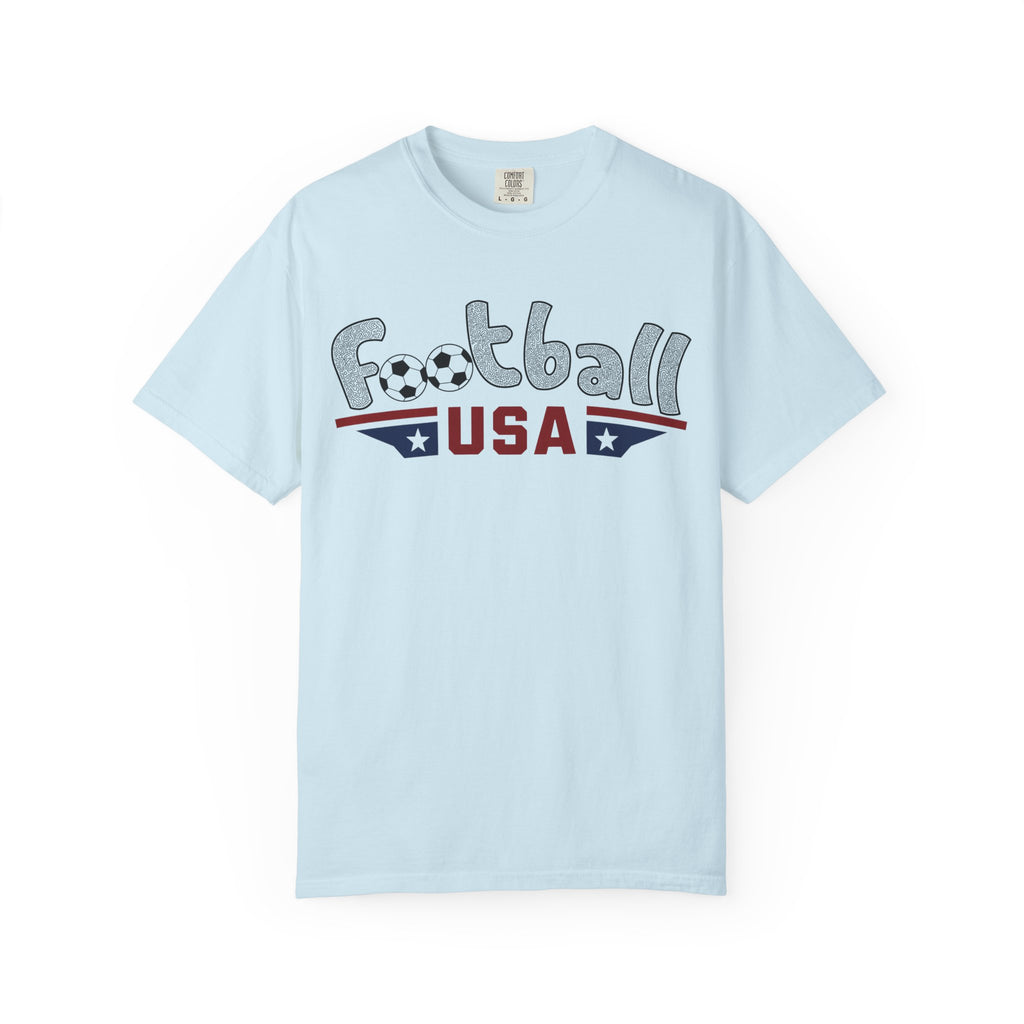 Men’s Football USA Spread Eagle on Comfort Colors® Tee