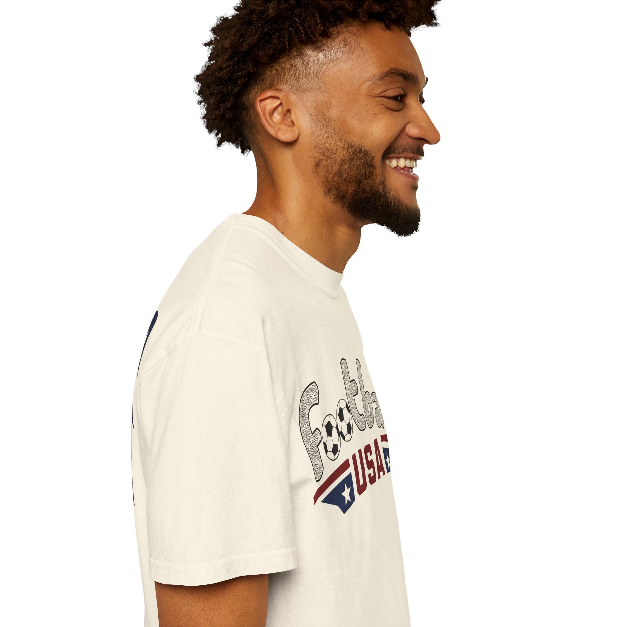 Men’s Football USA Spread Eagle on Comfort Colors® Tee