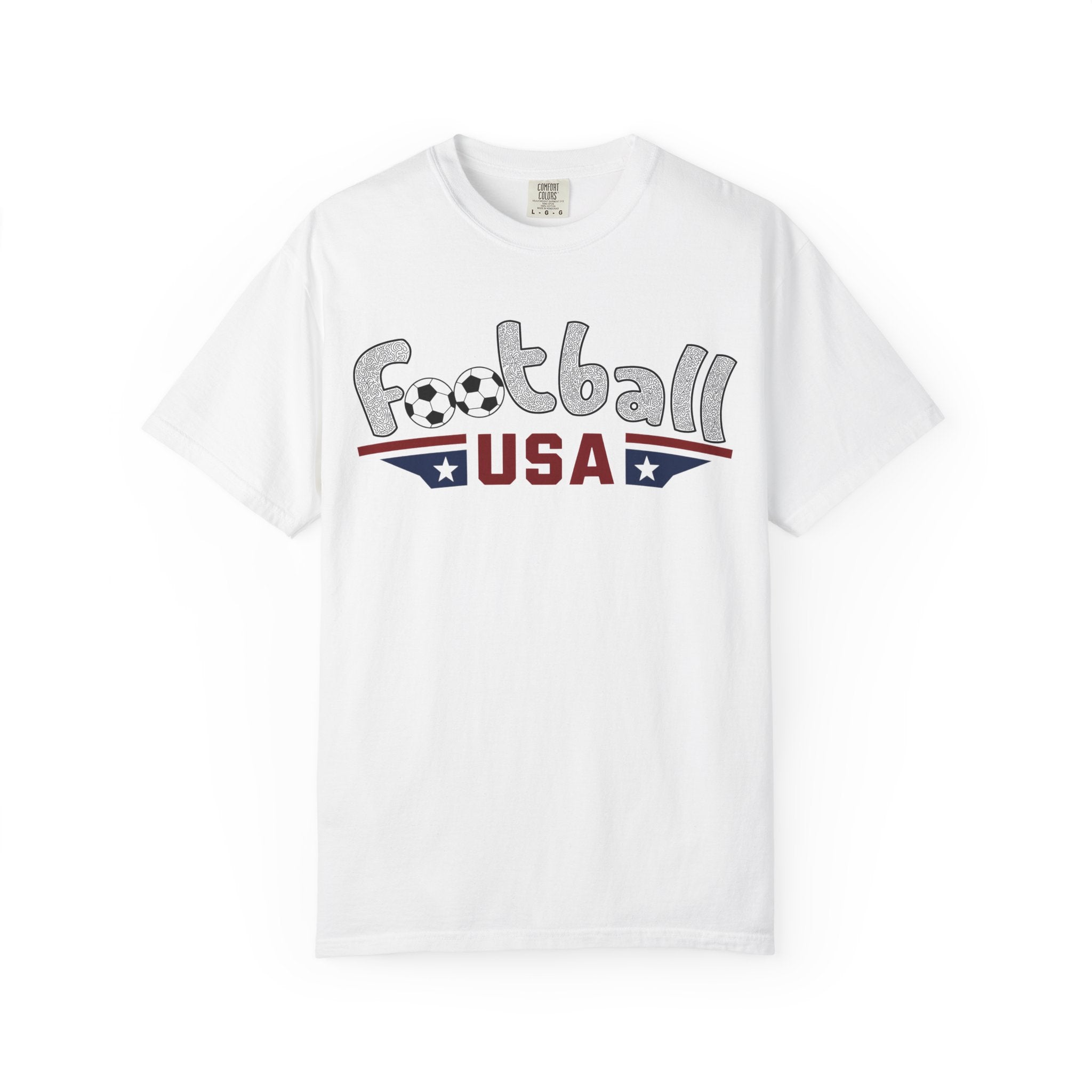 Men’s Football USA Spread Eagle on Comfort Colors® Tee