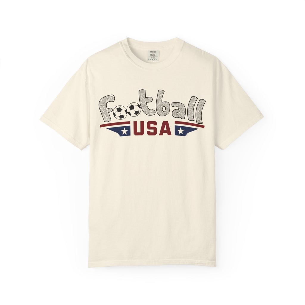 Women’s Football USA Tee on Comfort Colors®