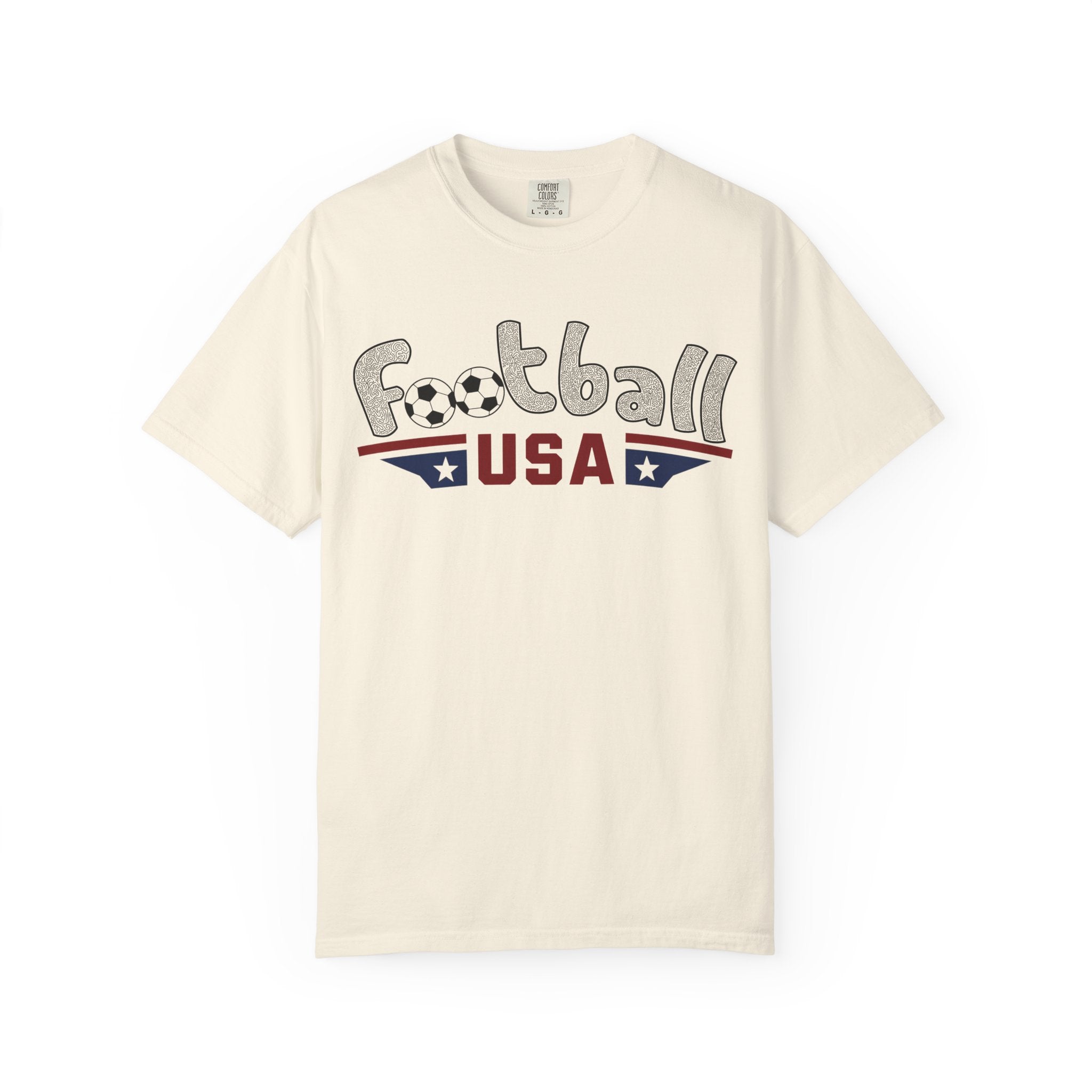 Men’s Football USA Spread Eagle on Comfort Colors® Tee