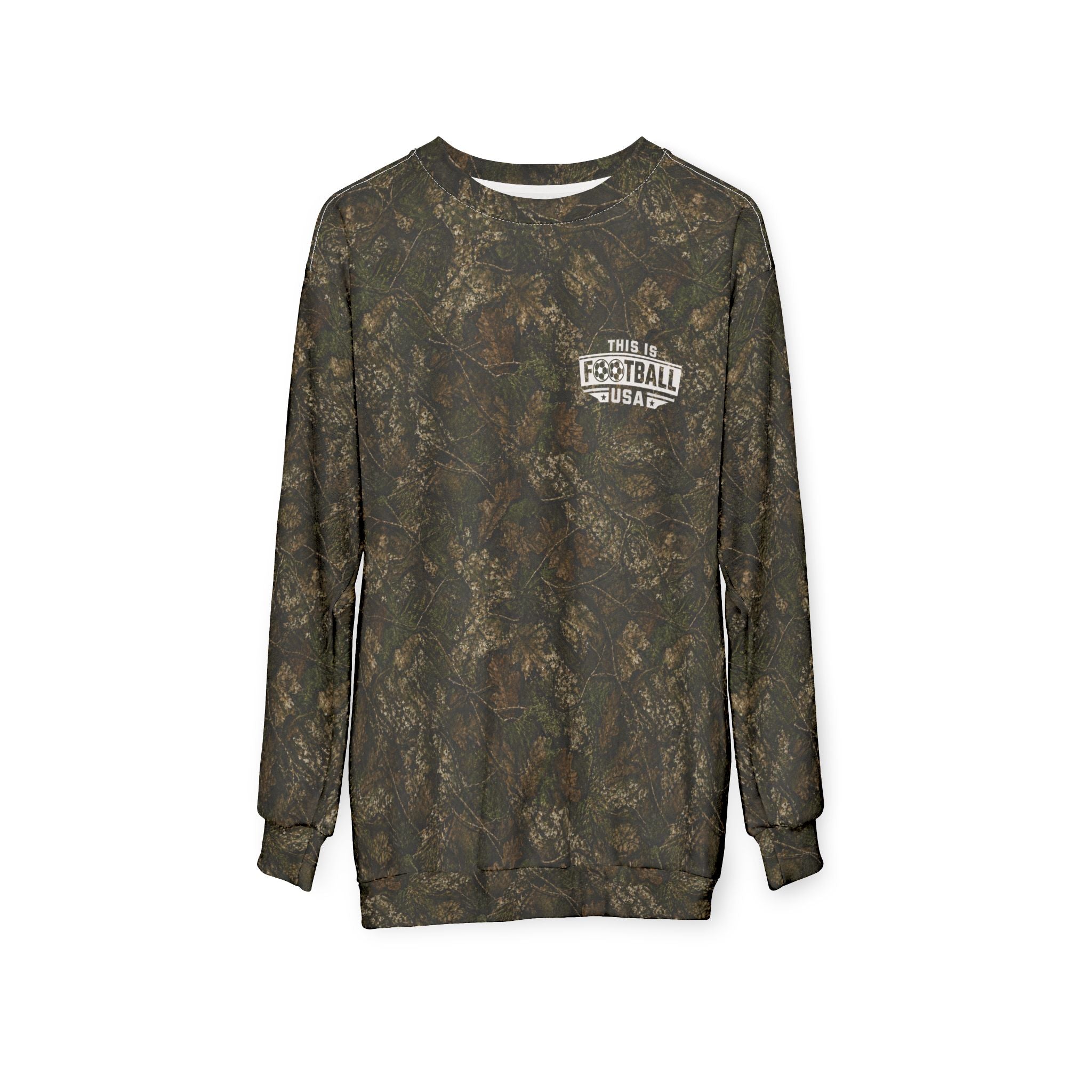 Hidden Eagle Forest Camo Crewneck