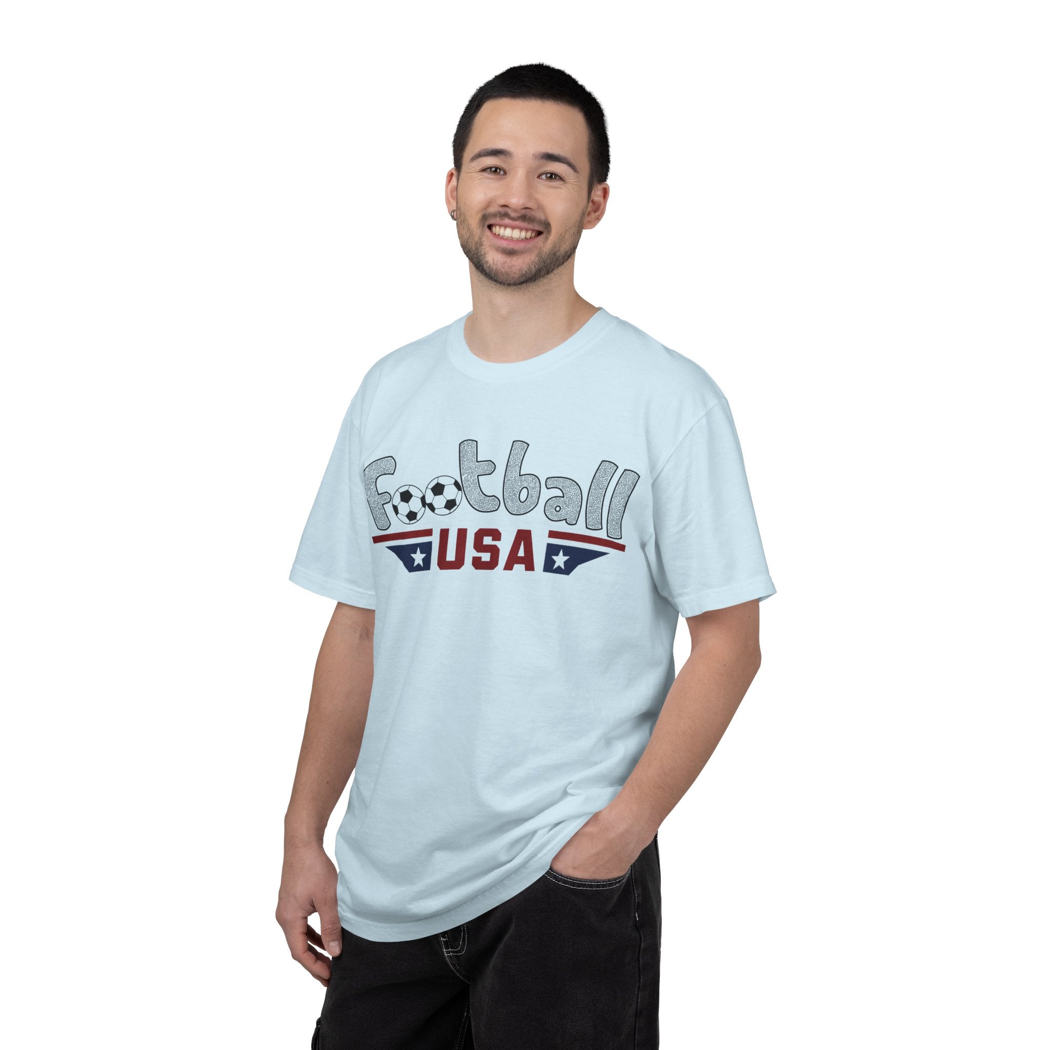 Men’s Football USA Spread Eagle on Comfort Colors® Tee