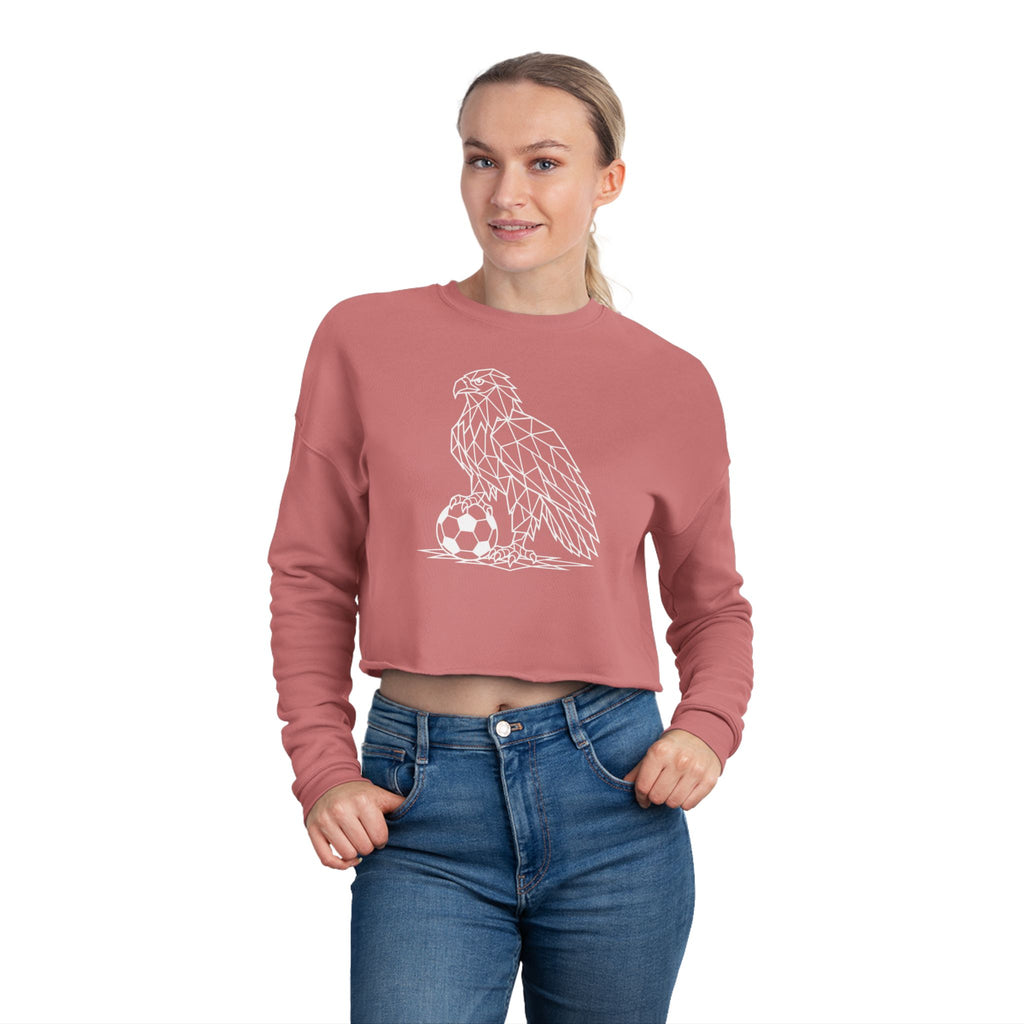 Footie Eagle Cropped Sweatshirt