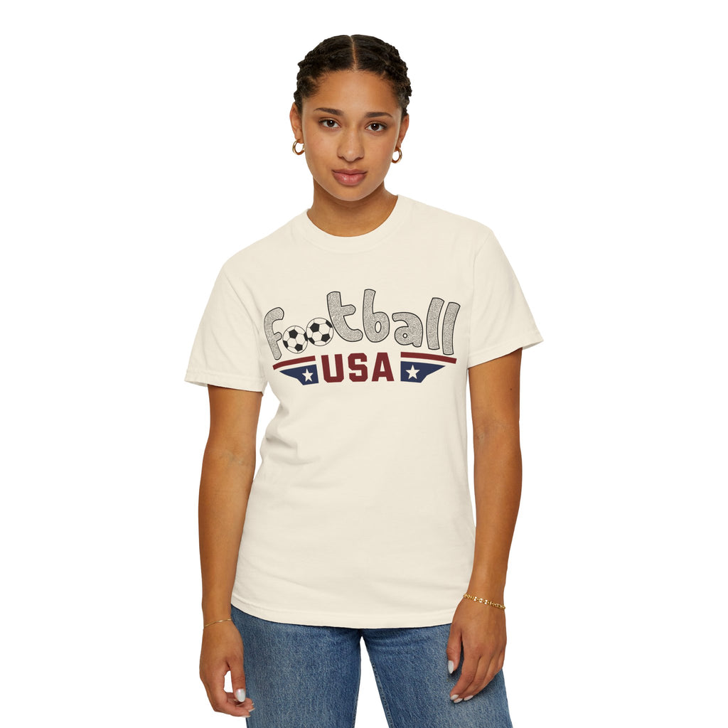 Women’s Football USA Tee on Comfort Colors®