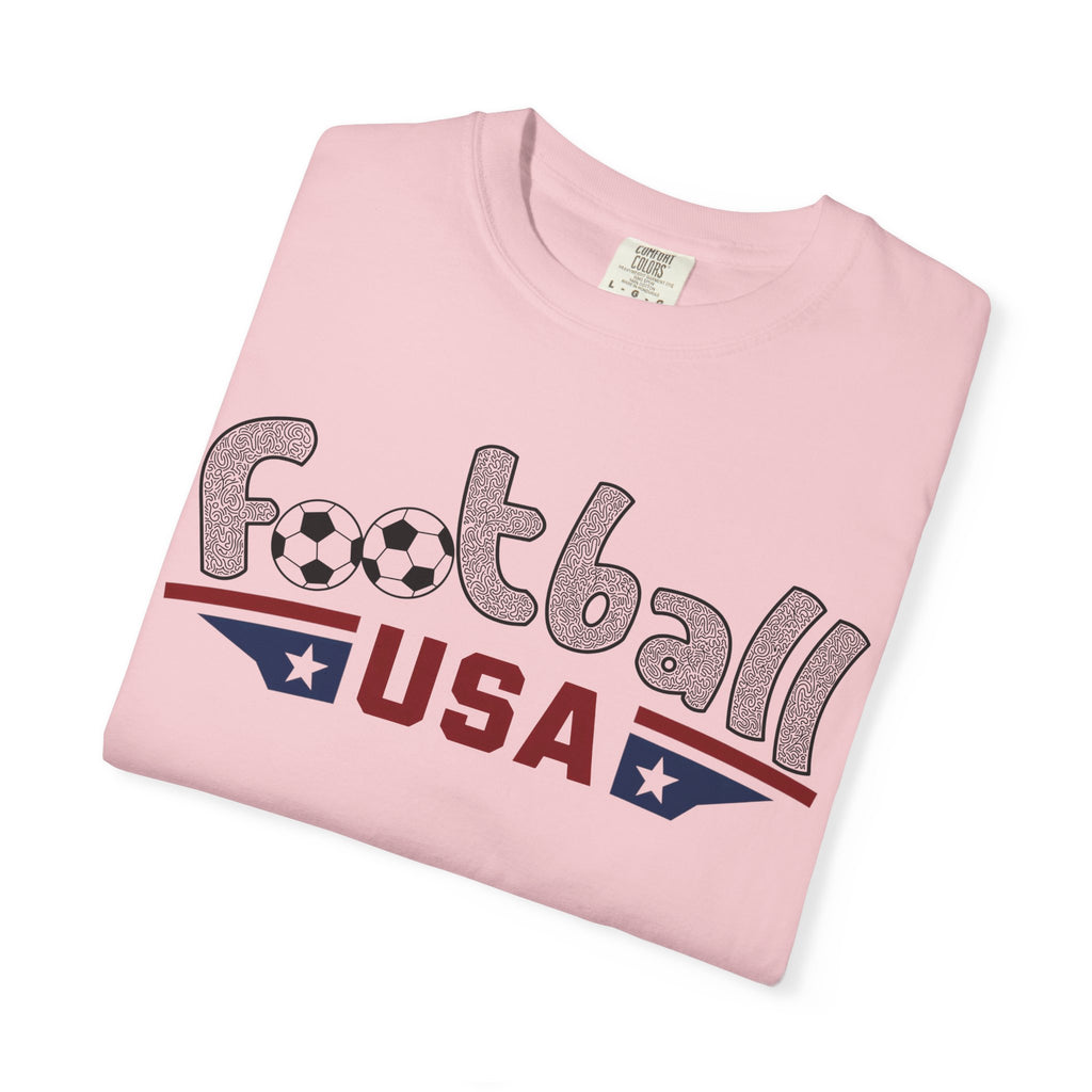 Men’s Football USA Spread Eagle on Comfort Colors® Tee
