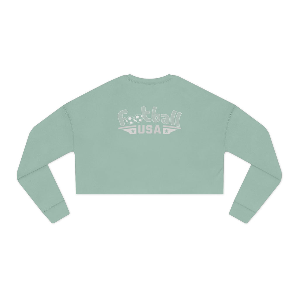 Footie Eagle Cropped Sweatshirt
