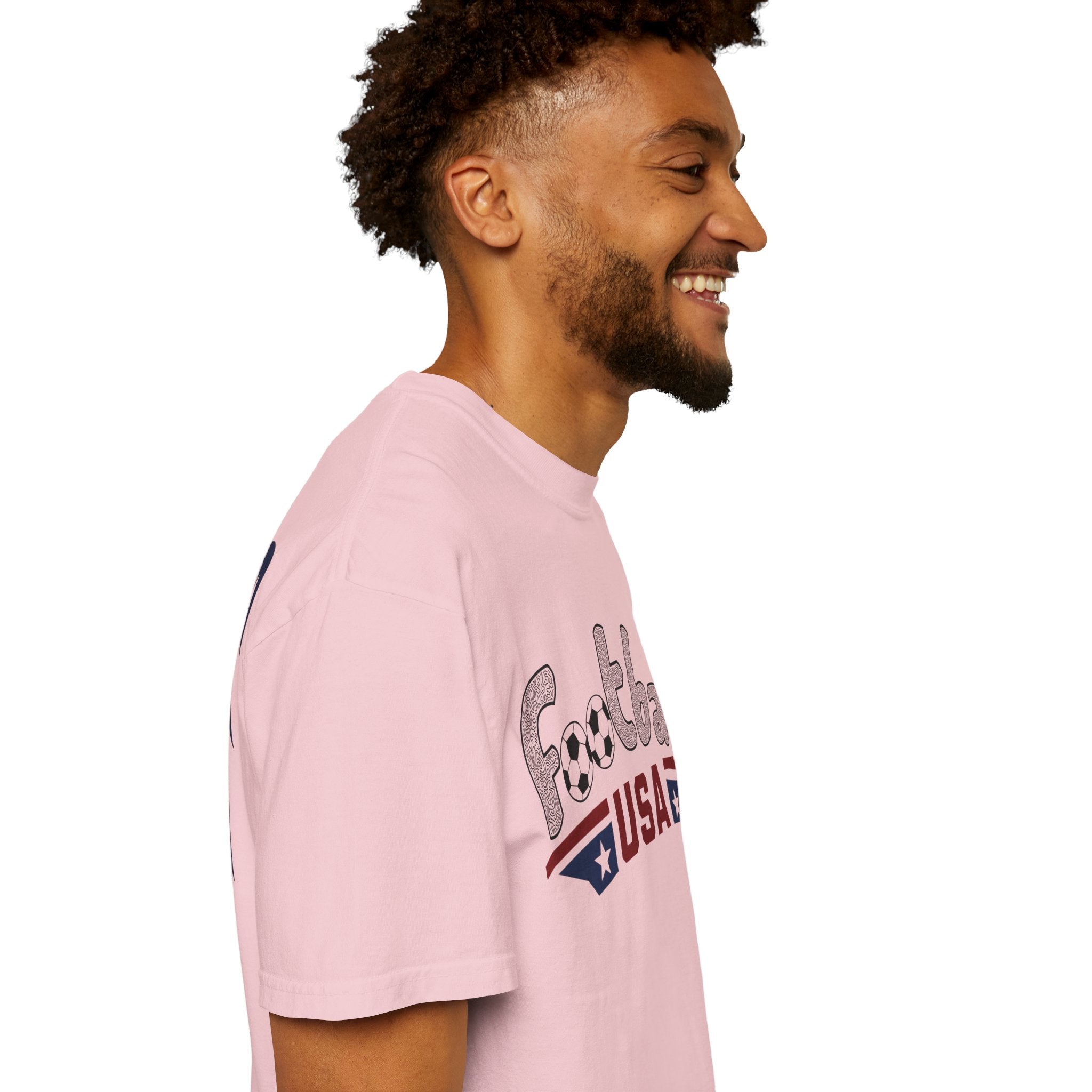 Men’s Football USA Spread Eagle on Comfort Colors® Tee