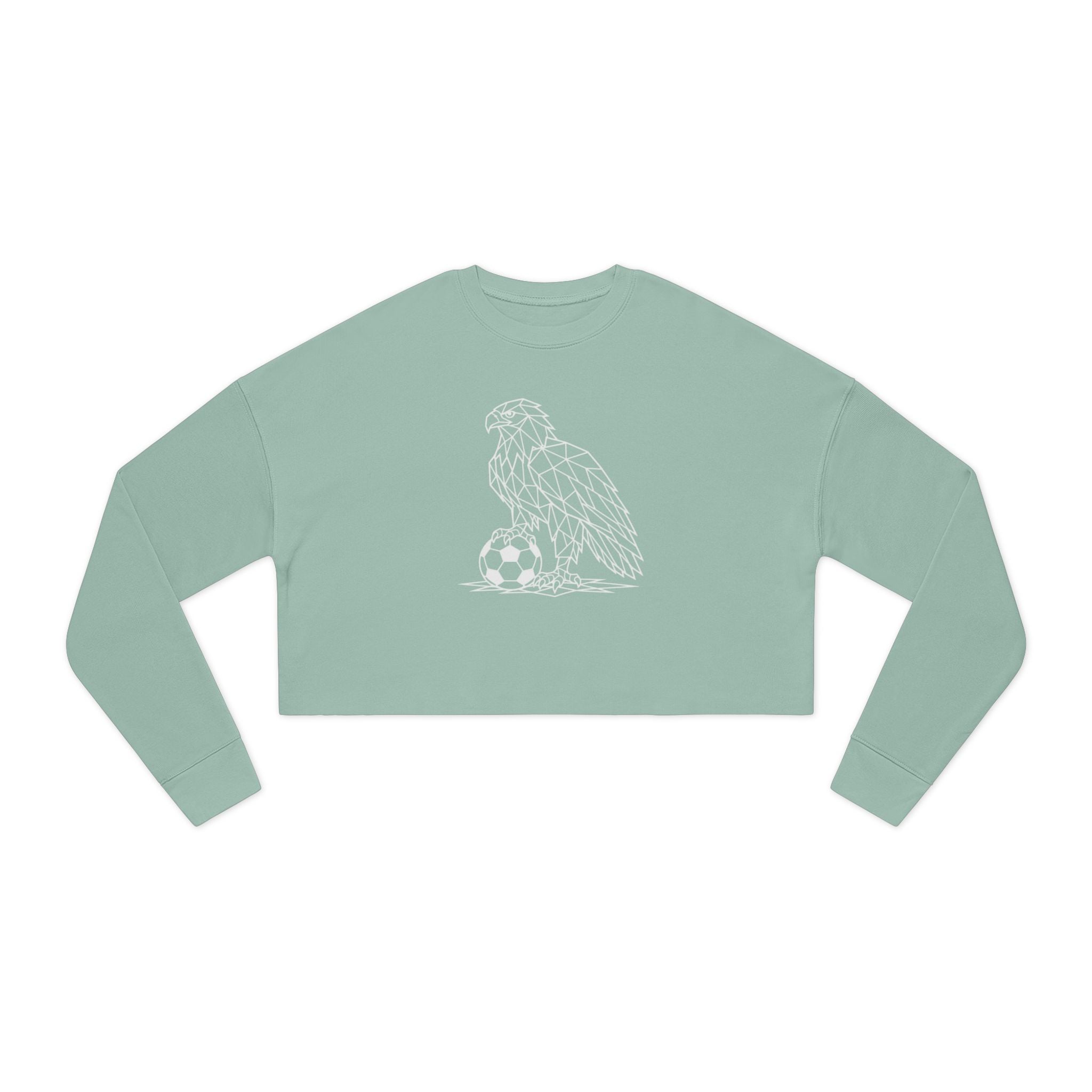 Footie Eagle Cropped Sweatshirt