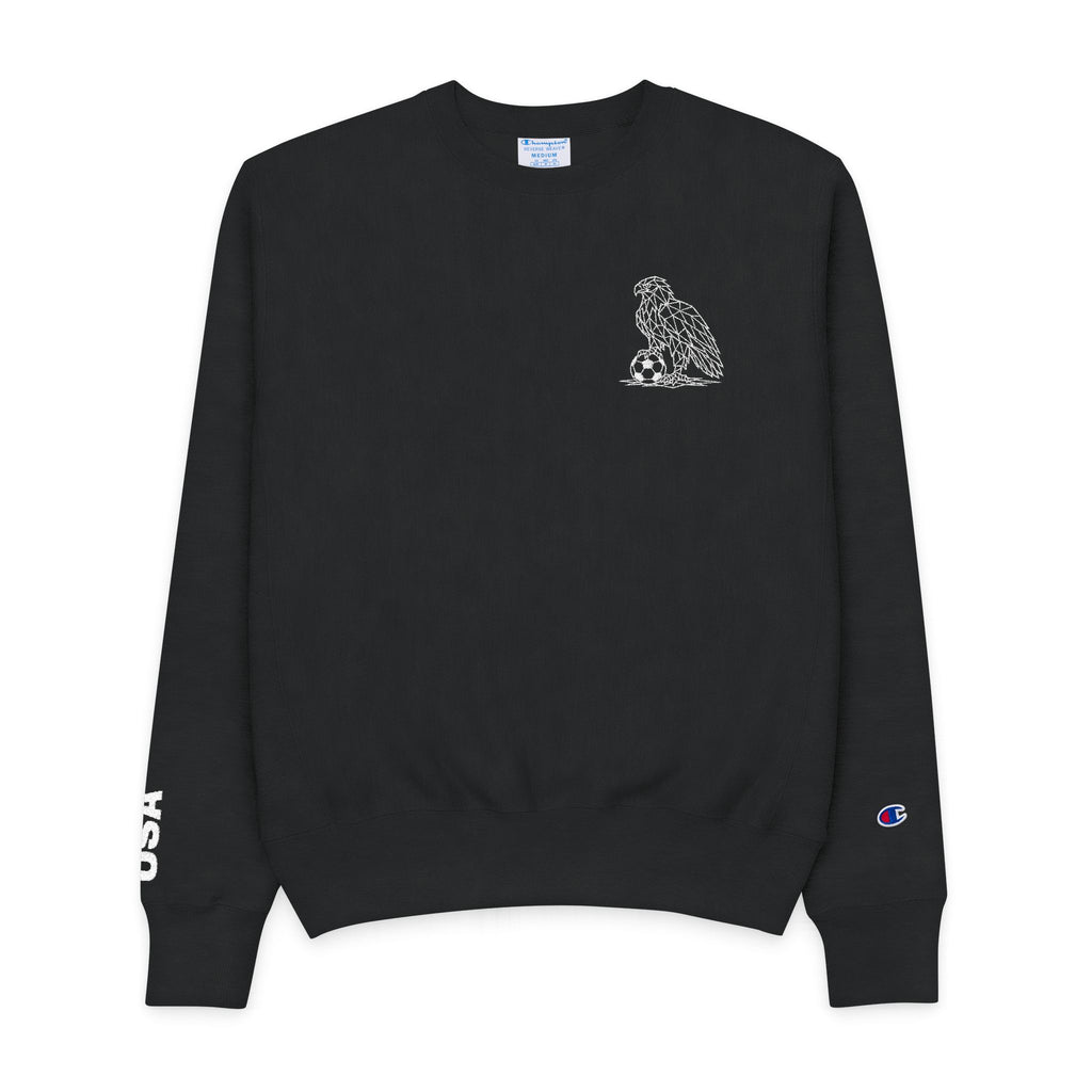Embroidered Eagle  on Champion® Crewneck