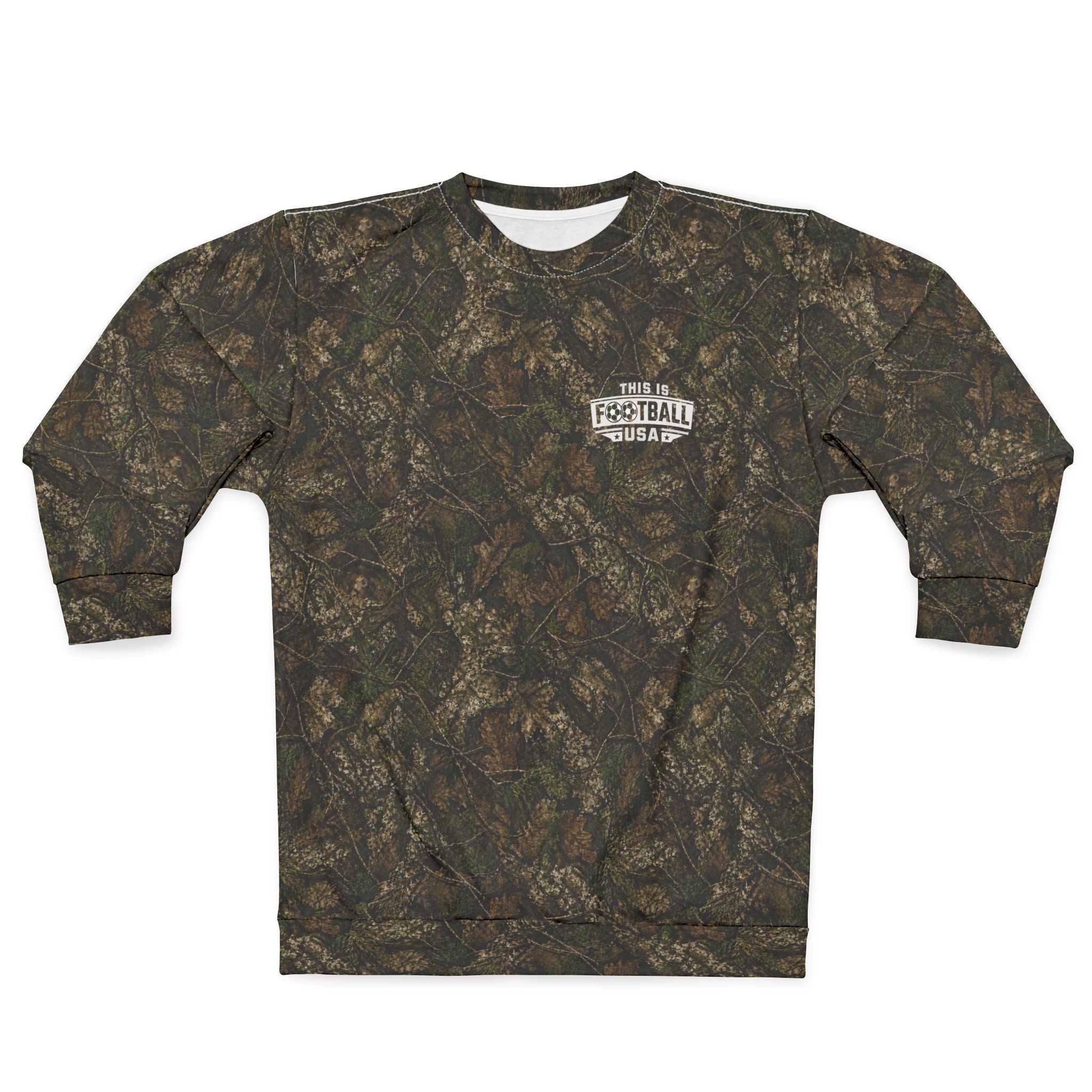 Hidden Eagle Forest Camo Crewneck