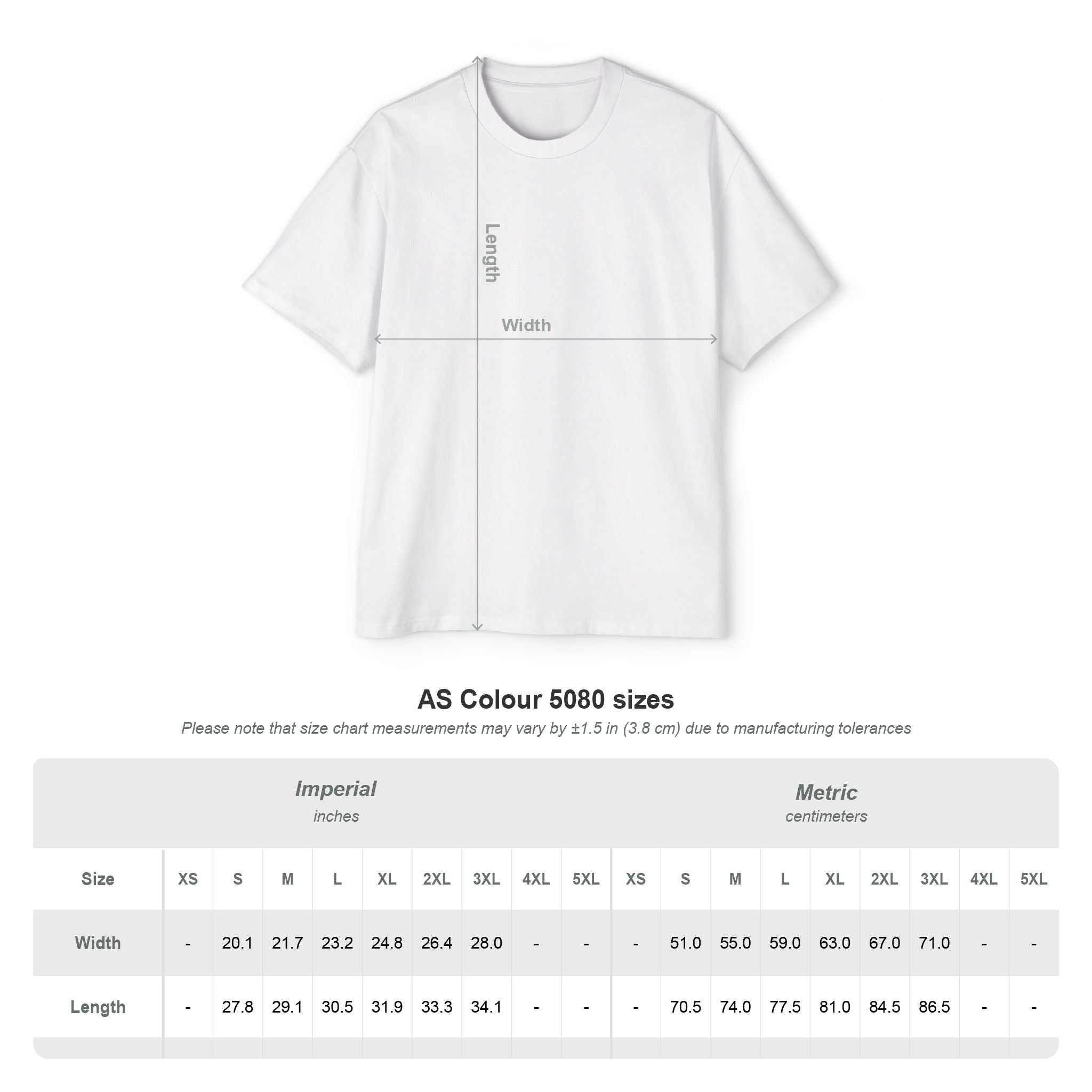 Spread Eagle Heavyweight Oversized Tee