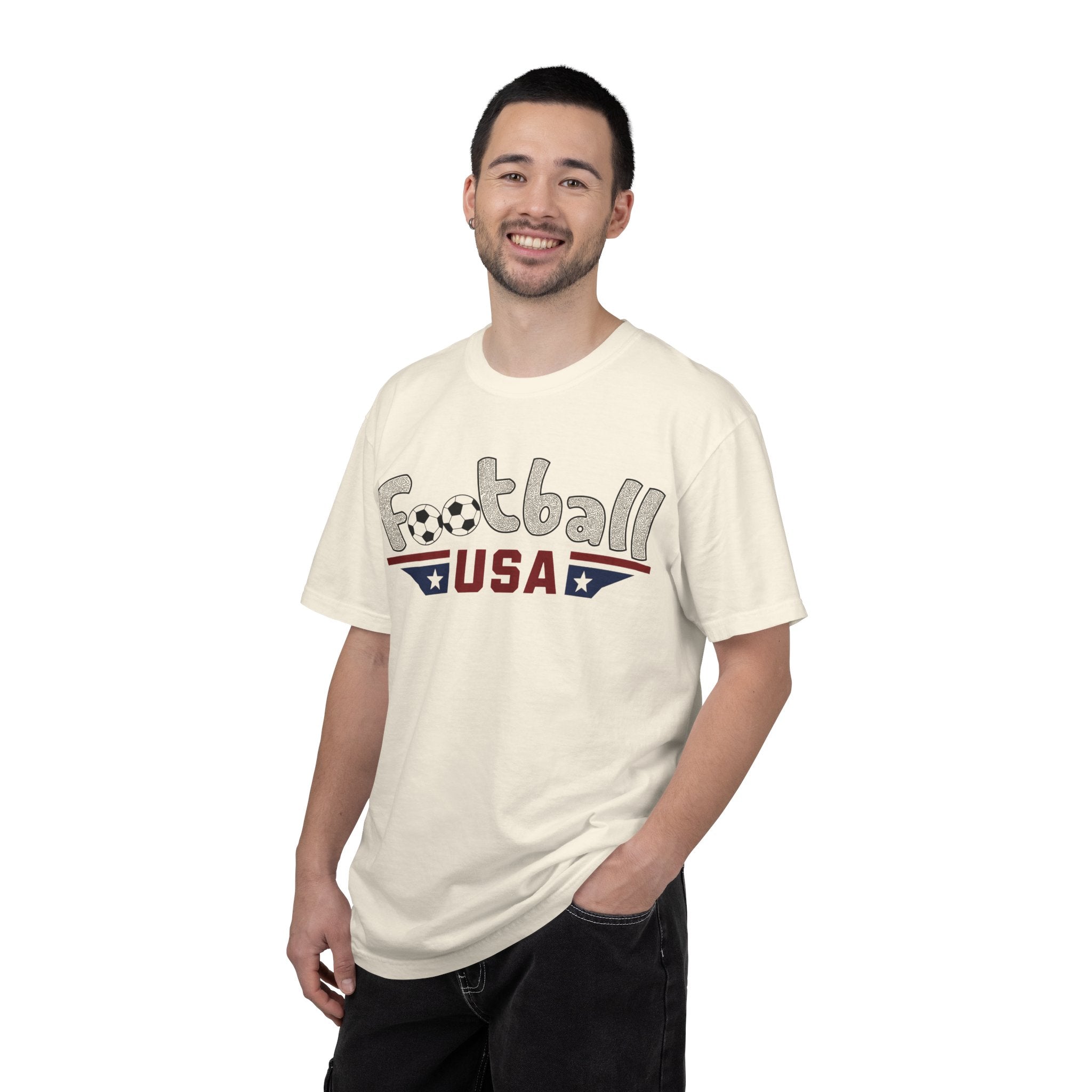 Men’s Football USA Spread Eagle on Comfort Colors® Tee