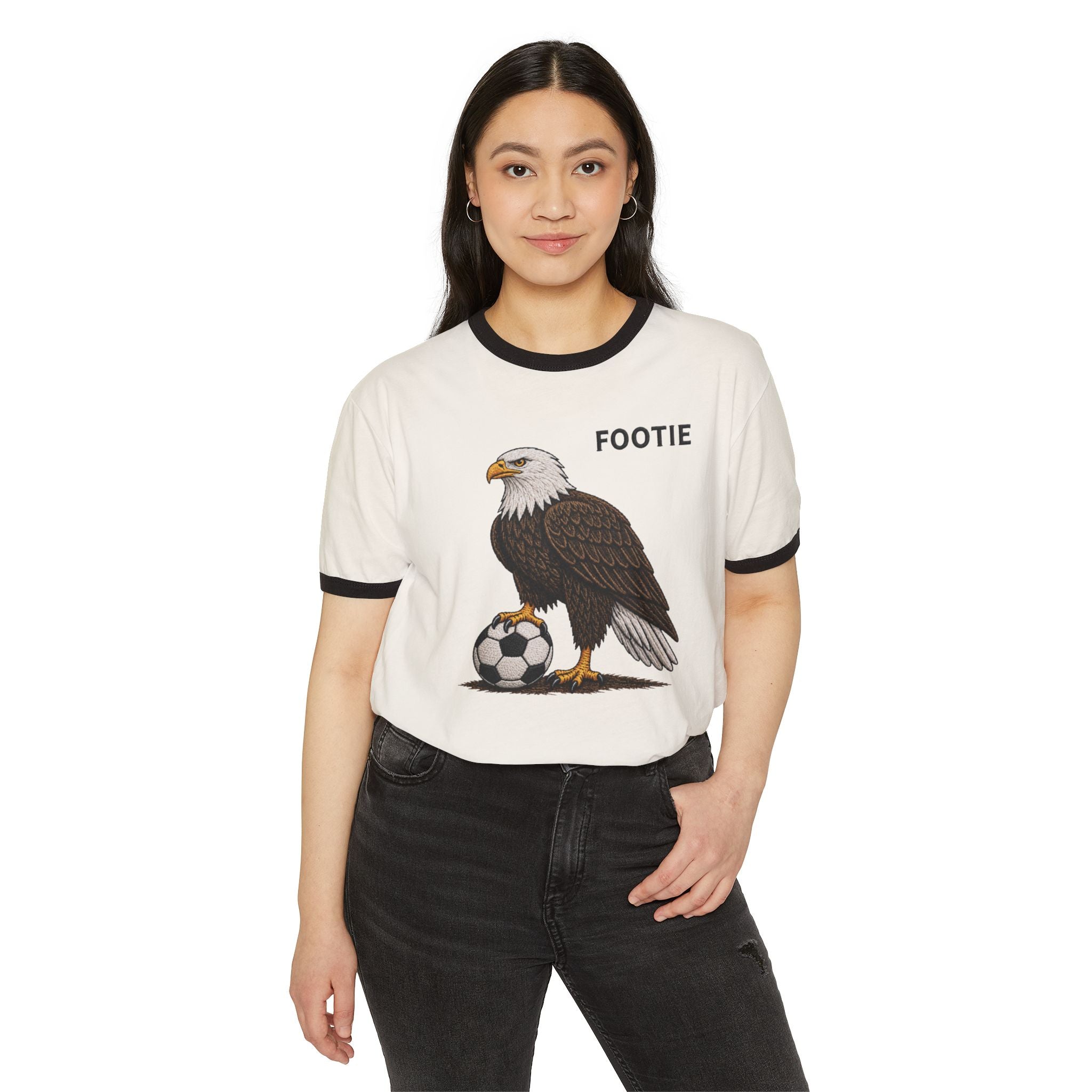 Women's Footie Ringer